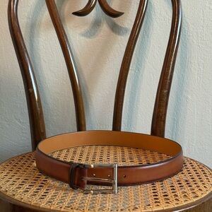 Magnanni Velaz Brown Leather Belt 34